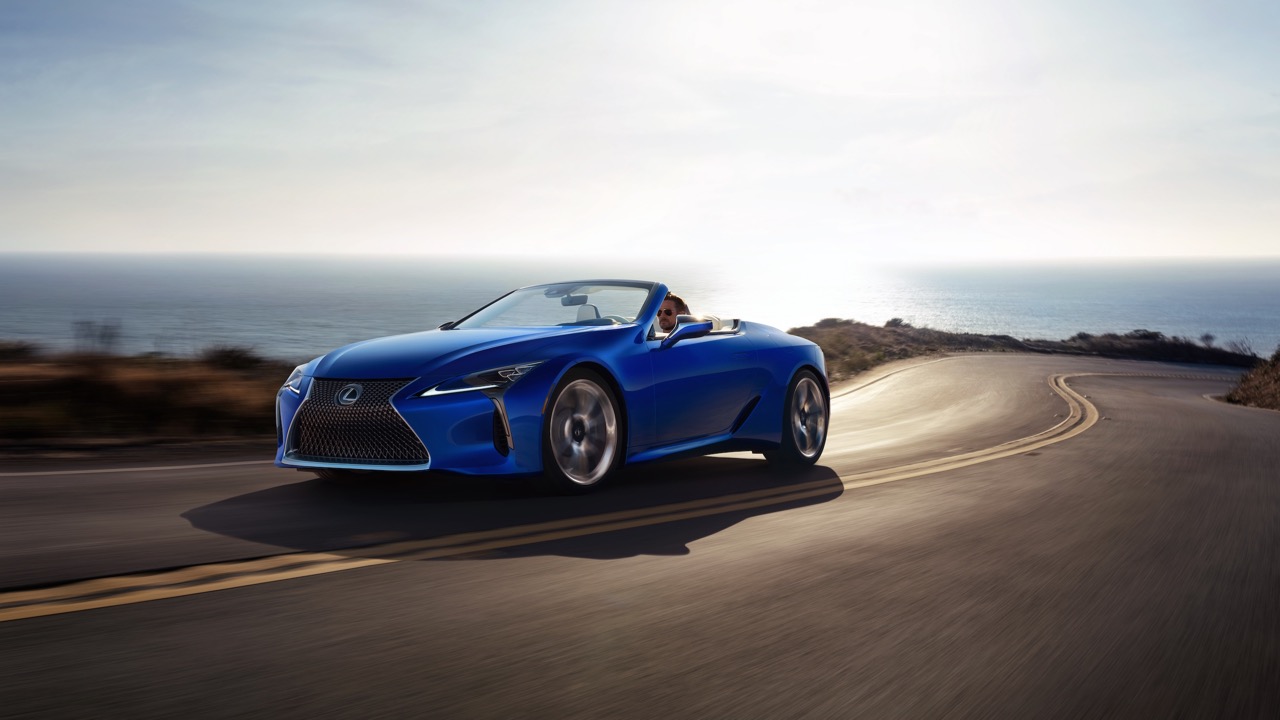 Lexus LC 500 convertible confirmed: drop-top brings V8 warble closer