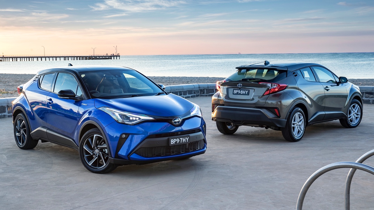 Toyota C-HR SUV updated with frugal hybrid, CarPlay - Chasing Cars