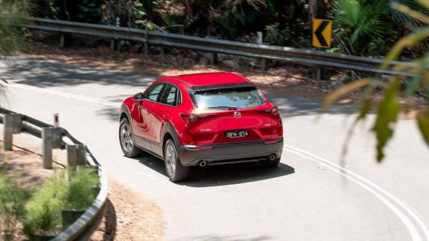 2020 Mazda CX 30 driving