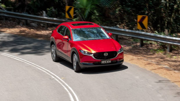 2020 Mazda CX 30 handling