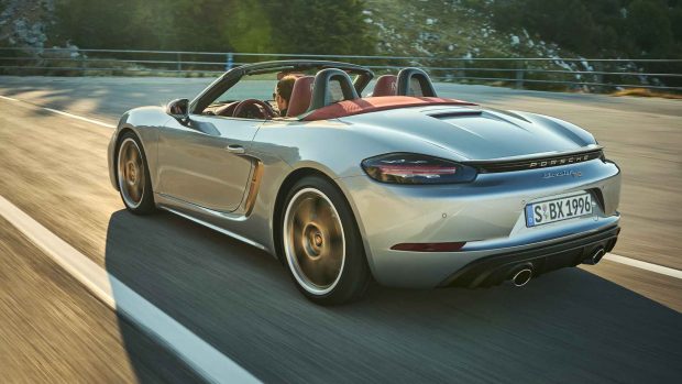 Porsche 718 Boxster 25 Years Rear 3/4