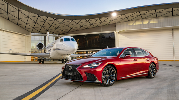 Lexus LS 500 F Sport 2021 Vermillion