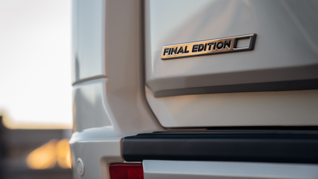 Mitsubishi Pajero Final Edition 2021 badge