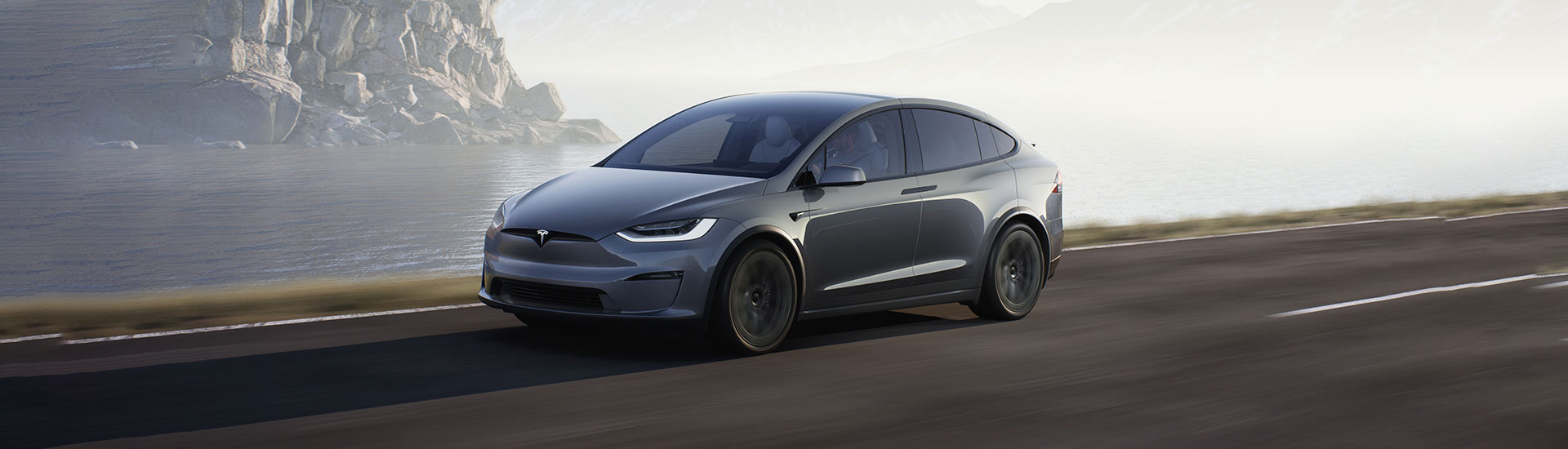 Tesla Model X 2022: refreshed interior with fire-breathing Plaid added