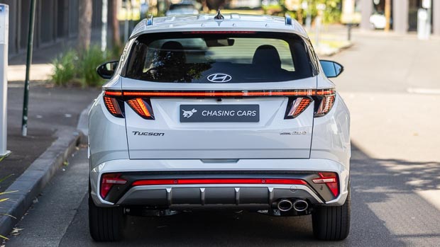 Hyundai Tucson Elite N Line Diesel 2022 Rear discontinue