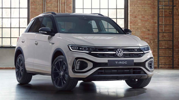 Volkswagen T-Roc 2022: facelifted small SUV set to arrive next year ...