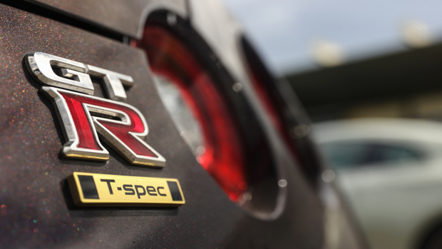 Nissan GTR T Spec 2022 rear badge