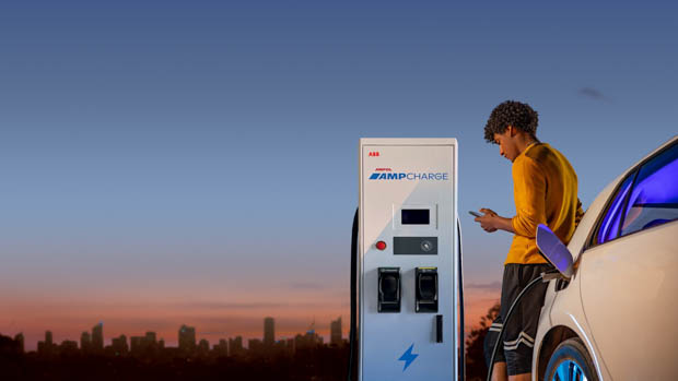 Ampol Ampcharge charging car 2022