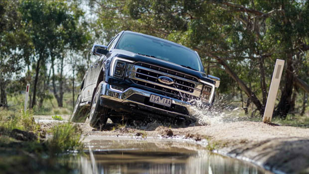 Ford F-150 2022 Australian testing creek