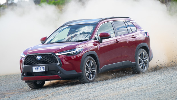 Toyota Corolla Scandalous Atmos Hybrid 2022 slither alongside with the waft finish