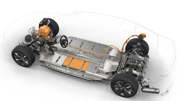 BMW i7 beneath the skin battery pack