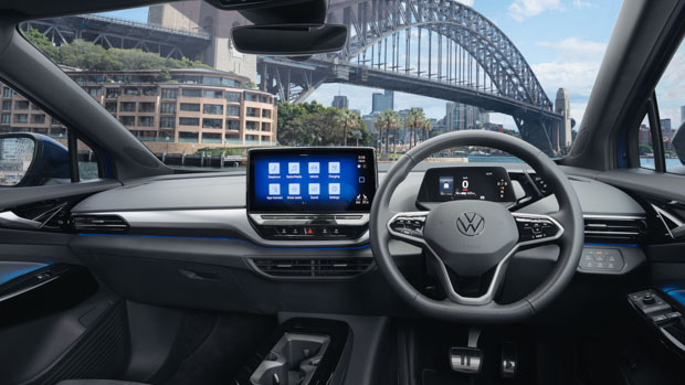 2024 Volkswagen ID4 inside of