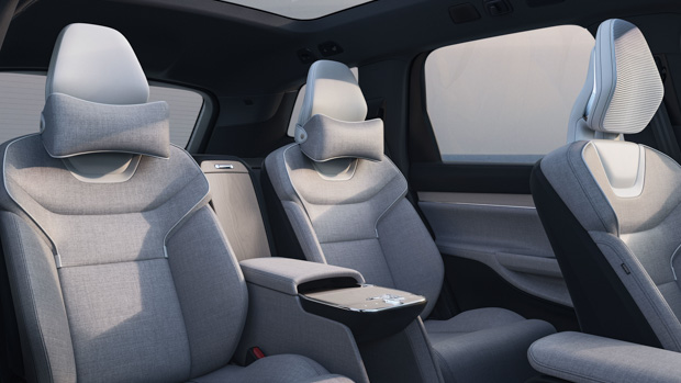 2024 Volvo EX90 Excellence rear seat config