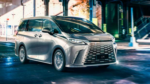 Lexus LM 2024 revealed and confirmed for Australia in luxury van push ...