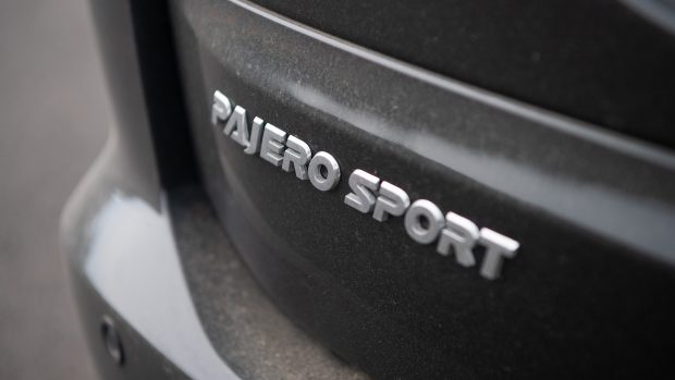 Four wheel power Megatest Mitsubishi Pajero Sport GSR 2023 badge