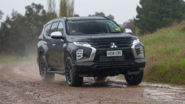 4wd Megatest Mitsubishi Pajero Sport GSR 2023 riding grime