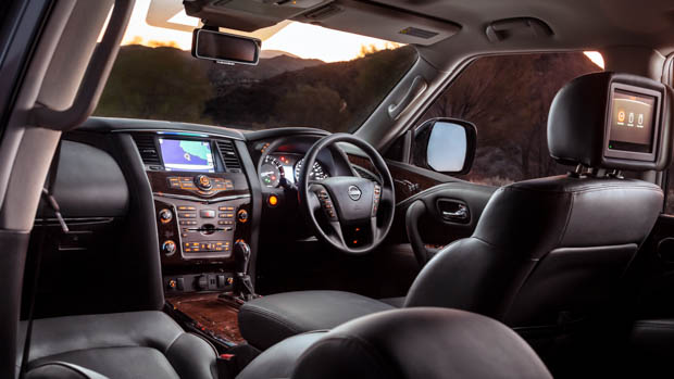 Nissan Patrol interior pic