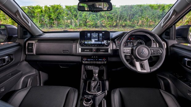 2024 Mitsubishi Triton excessive effectively-organized interior wide shot