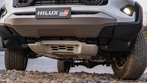 2023 Toyota Hilux GR Sport underbody safety