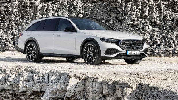 Mercedes-Benz E-Class All-Terrain revealed as lifted wagon SUV ...