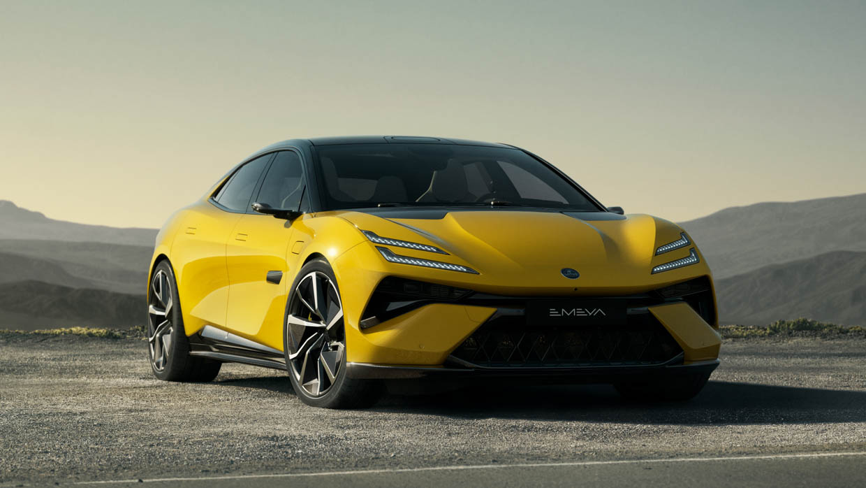 Lotus Emeya revealed as new four-door high-performance electric GT car ...