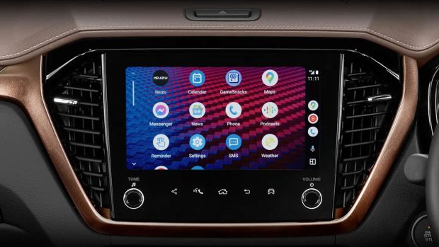 Isuzu D-Max V-Disagreeable 2024 touchscreen