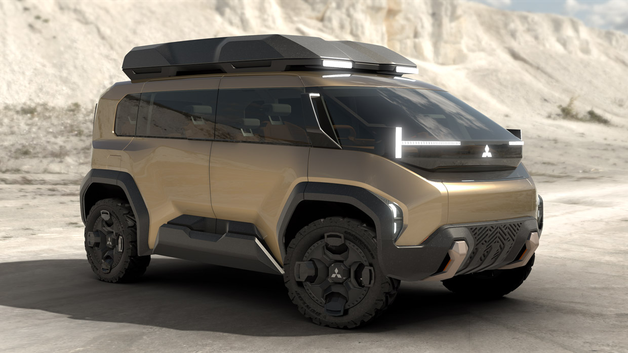 Mitsubishi DX Concept previews next-gen Delica, Australian release firming