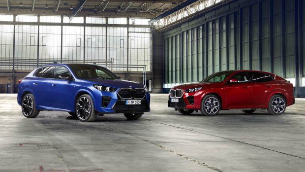 2024 BMW iX2 with X2 duo shot