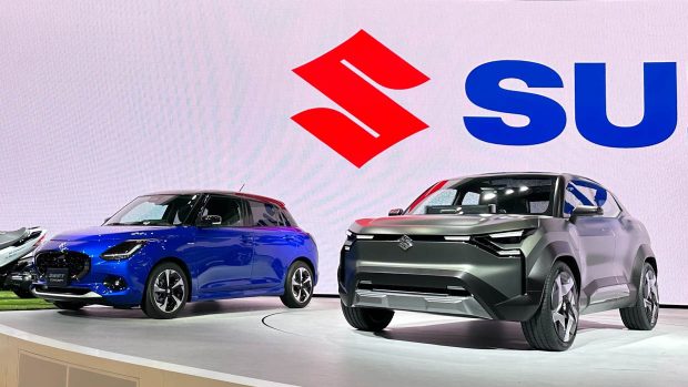 Tokyo Mobility Tell 2023 - Suzuki be conscious featuring Swift and SUV thought