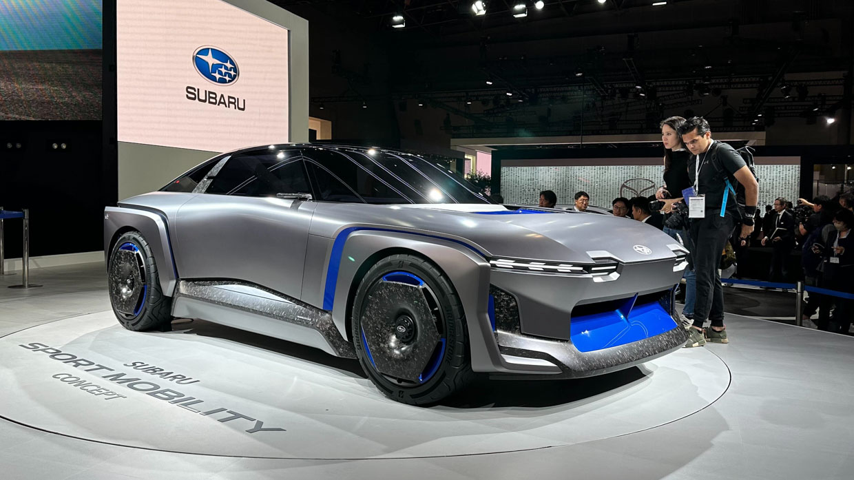 Subaru Sport Mobility Concept blends styling of a BRZ coupe with an boxy, rugged design  