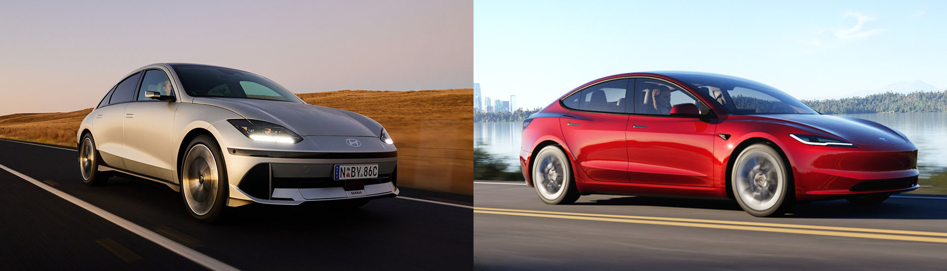 Tesla Model 3 vs Hyundai Ioniq 6: spec battle!