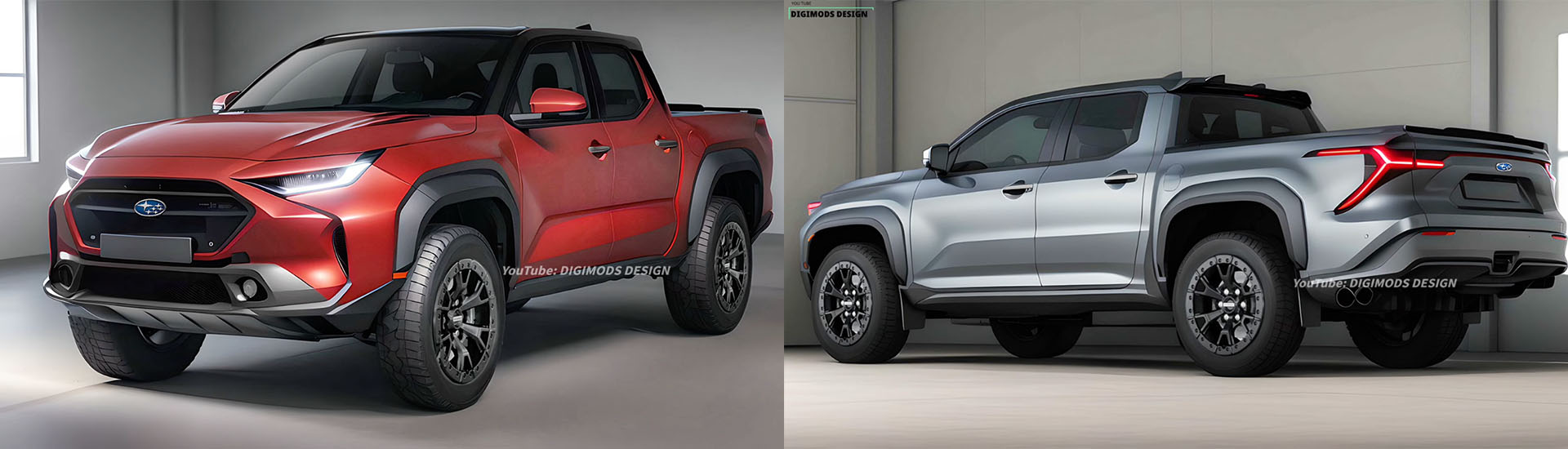 Subaru Brumby returns? Toyota Tacoma inspired render isn't as far-fetched as you think