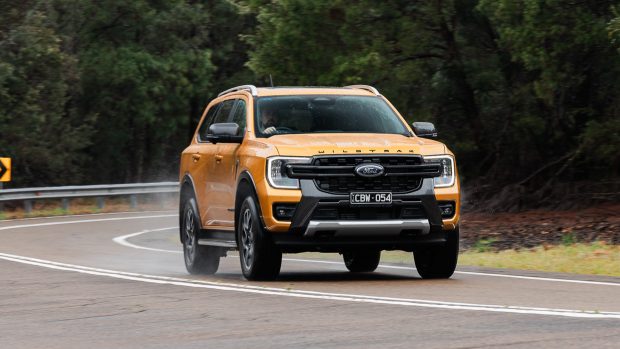 Ford Everest Wildtrak 2024 entrance rear