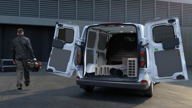 2024 Ford Transit Customized rear doorways originate