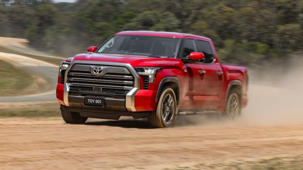 Toyota Tundra Restricted 2024 front dust 2