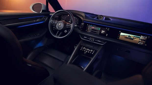 2024 Porsche Macan EV interior pic