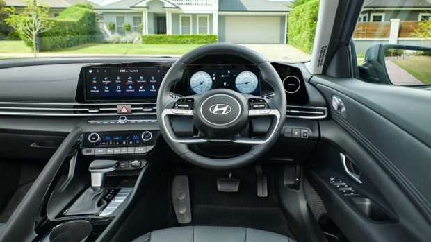 2024 Hyundai i30 Sedan Top rate interior steering wheel