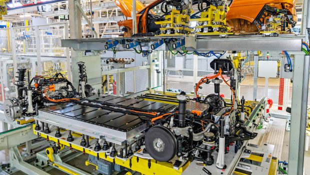 Skoda electrical battery production for MEB