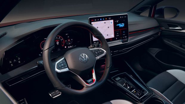 2025 Volkswagen Golf GTI inside monitors