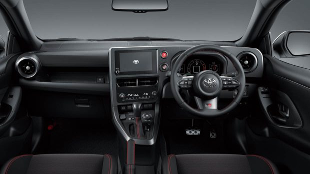 Toyota Pressroom The updated GR Yaris hot hatch will offer drivers increased engine output and the choice of an eight speed automatic transmission overseas pre production model shown 3