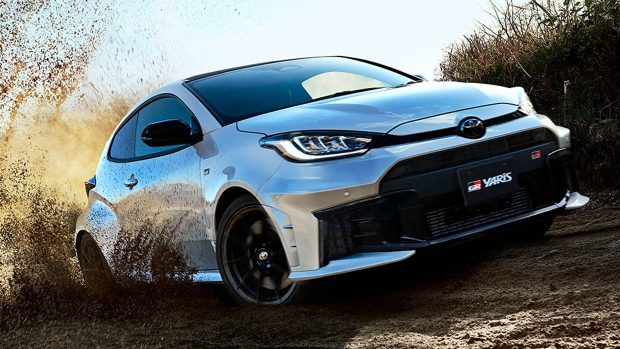 Toyota Pressroom The updated GR Yaris hot hatch will offer drivers increased engine output and the choice of an eight speed automatic transmission overseas pre production model shown