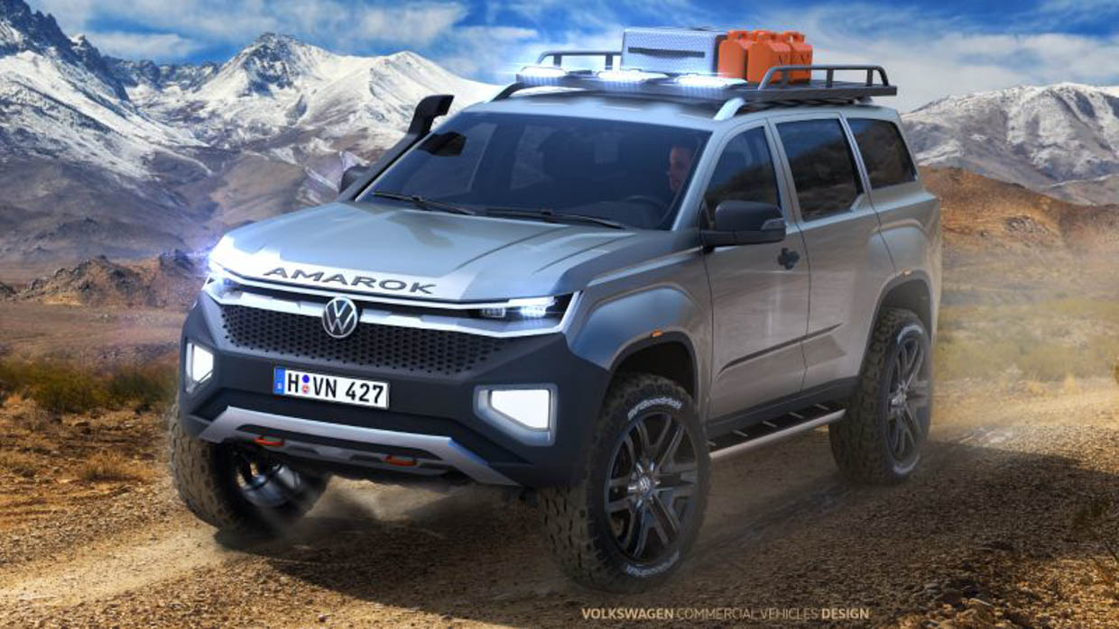 Volkswagen Amarok wagon render! Could it come to fruition?