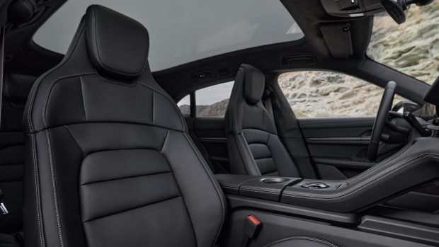 2024 Porsche Taycan interior front seats