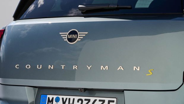 2024 Mini Countryman S boot shot with badging