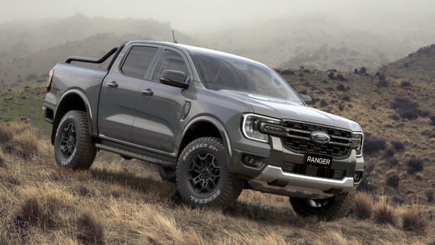 2024 Ford Ranger Tremor front 3/4