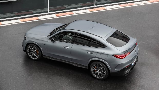 2024 Mercedes-AMG GLC63 S E Efficiency coupe top down gape