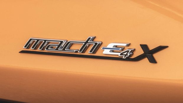 2024 Ford Mustang Mach-E GT facet badging pack up