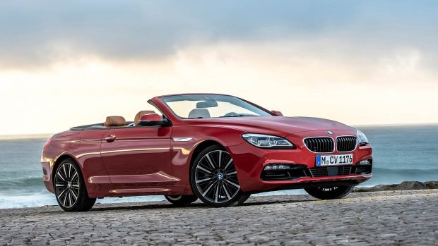 2015 BMW 6 Collection convertible front 3/4 static