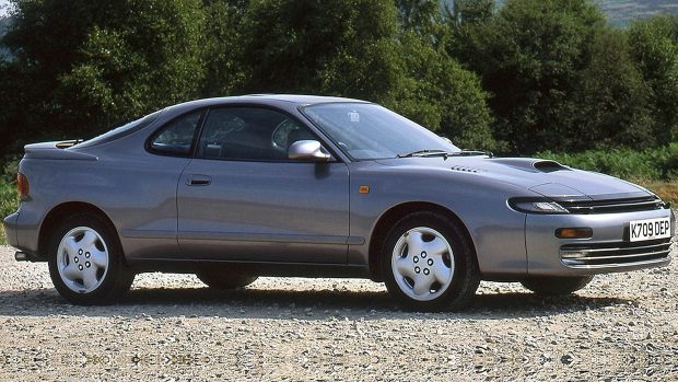 1992 Toyota Celica GT4 aspect attitude static shot