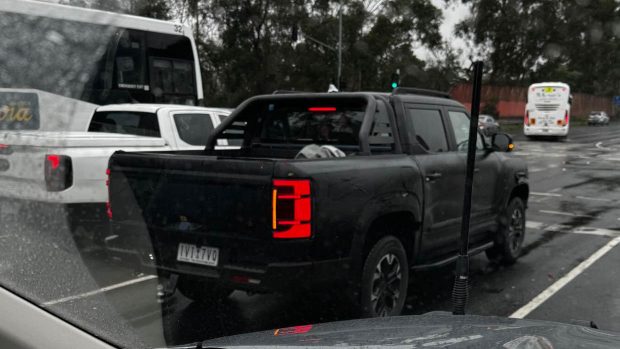 2025 BYD Shark ute noticed in Melbourne